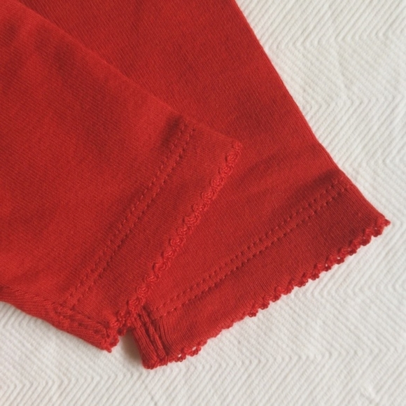 NEW babyGap christmas long sleeve bodysuit diaper shirt 12-18 months baby girl - Picture 6 of 7